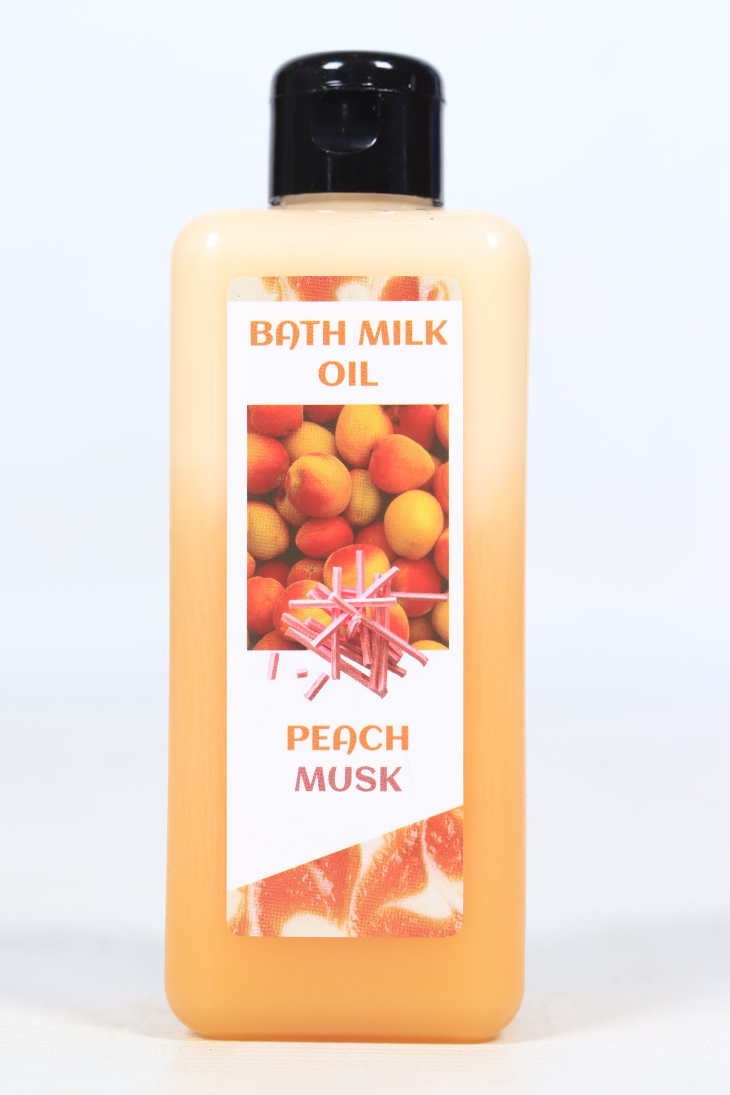 6x Peach Bath Milk Oil