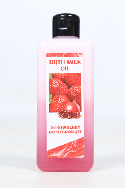 6x Strawberry Bath Milk Oil