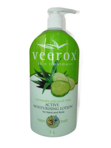 6x veerox cucumber& aloe lotion